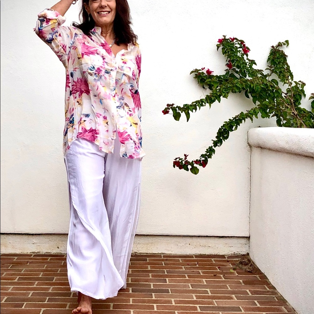 Made in Italy.. Blouse. Palazzo Pant